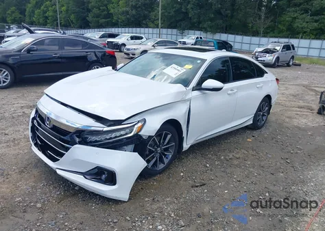 2021 Honda Accord Ex-L z USA, uszkodzony, nr VIN 1HGCV1F57MA117955